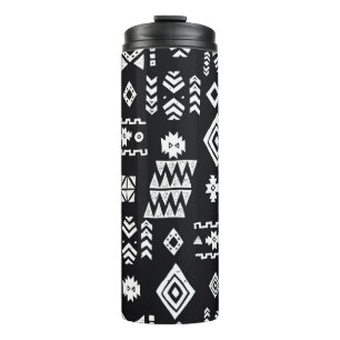 Termo Origen étnico tribal. Geomet primitivo y elegante