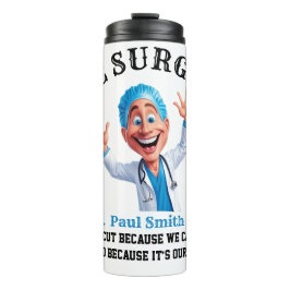 Termo Original Surgeon Cartoon Design for Healthcare 