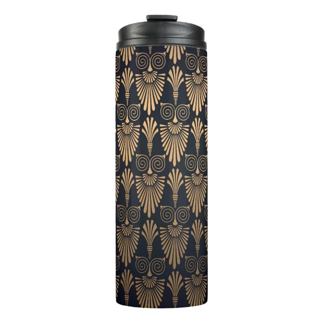 Termo Oro negro Art Deco: Retro. (Anverso)
