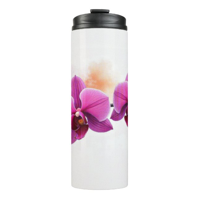 Termo Orquídea Flor de Amanecer (Anverso)