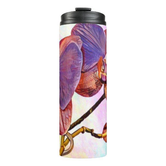 Termo orquídea violeta y ámbar (Anverso)