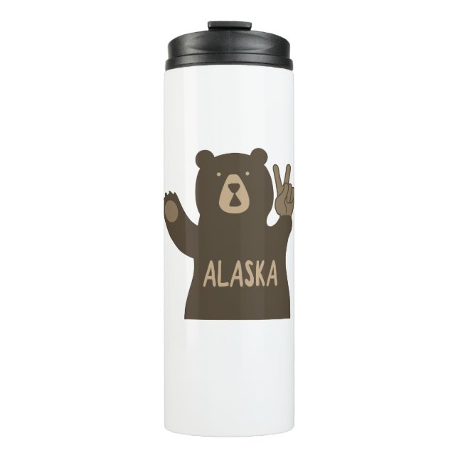 Termo Oso de paz de Alaska (Anverso)