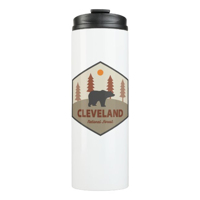 Termo Oso del Bosque Nacional Cleveland (Anverso)
