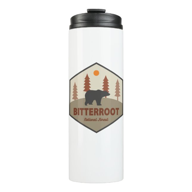 Termo Oso Forestal Nacional Bitterroot (Anverso)