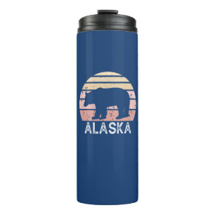 Termo Oso retro de Alaska