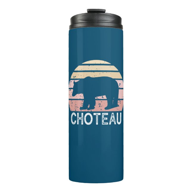 Termo Oso retro de Choteau Montana (Anverso)