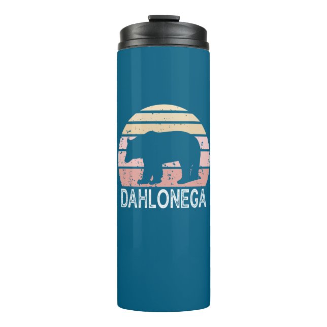 Termo Oso retro de Dahlonega Georgia (Anverso)