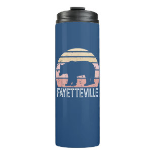Termo Oso Retro de Fayetteville Arkansas