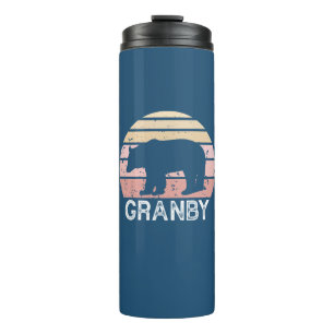 Termo Oso Retro de Granby Colorado