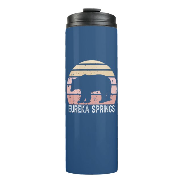 Termo Oso Retro Eureka Springs Arkansas (Anverso)