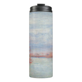 Termo Ostend Harbor de James Ensor (1900)