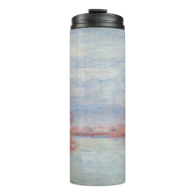 Termo Ostend Harbor de James Ensor (1900) (Anverso)