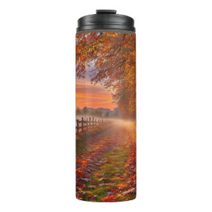 Termo otoño foliage sunset scenerer