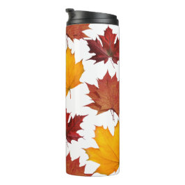 Termo Otoño Hojas de arce de otoño