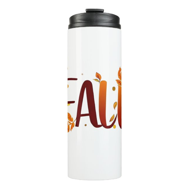 Termo Otoño/otoño/hojas (Anverso)