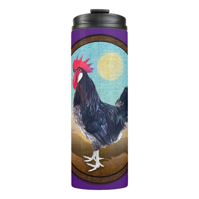 Termo Oval de Menorca Rooster (Anverso)