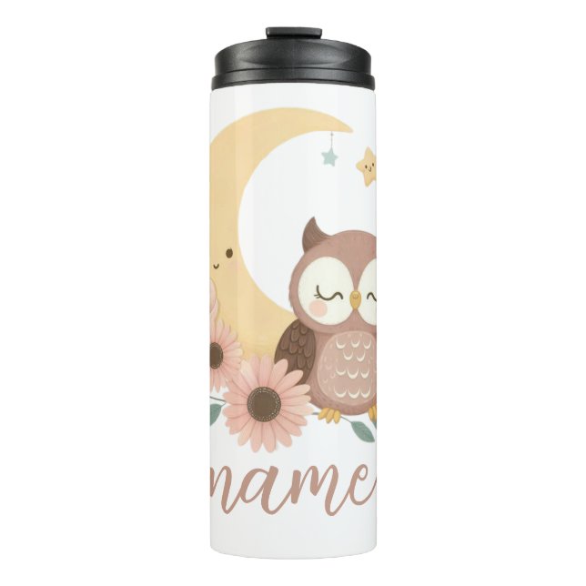 Termo Oveja de bebé con luna (Anverso)