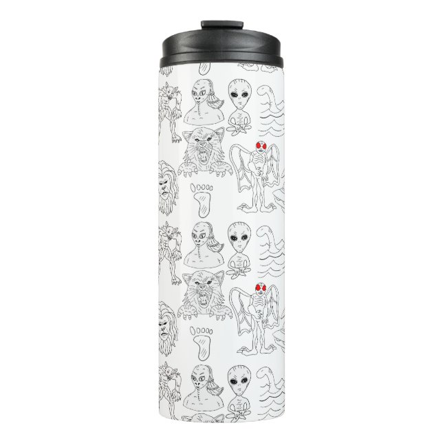 Termo OVNI, Alien, Bigfoot, Mothman, Dogman, Cryptids (Anverso)