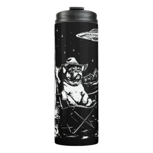 Termo OVNI Cowboy Bulldog francés