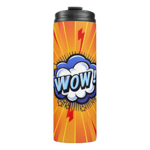 Termo ¡OW de arte pop cómico!