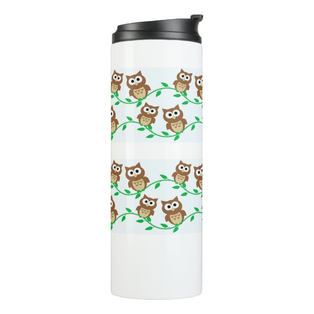 Termo Owls Owls Owls (Rotado hacia la izquierda)