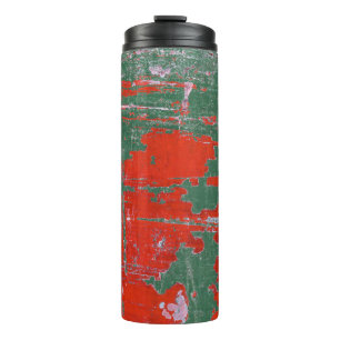 Termo Óxido de acero colorido, fondo texturizado.