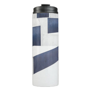 Termo Pabellones de hormigón blanco