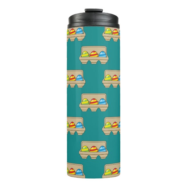 Termo Pack of Colorful Cartoon Easter Eggs (Anverso)