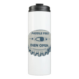 Termo Paddle primero y luego abrir