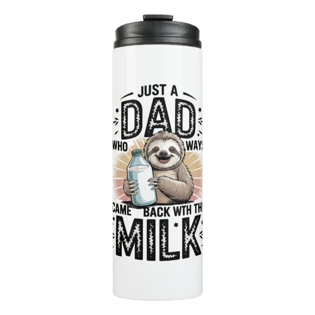 Termo padre e hijo con diseño gráfico de lana de leche-0 (Anverso)