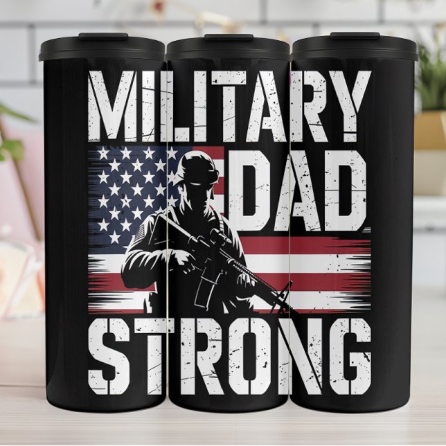 Termo Padre Militar: Soldado, bandera, fuerte (Subido por el creador)
