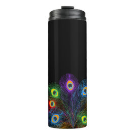Termo Padres de Pavón Colorido Taza Térmica