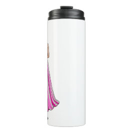 Termo Pageant Queen Portrait Custom Thermal Tumbler