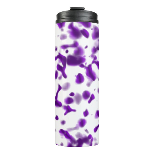 Termo Paint Spatter Purple (Anverso)