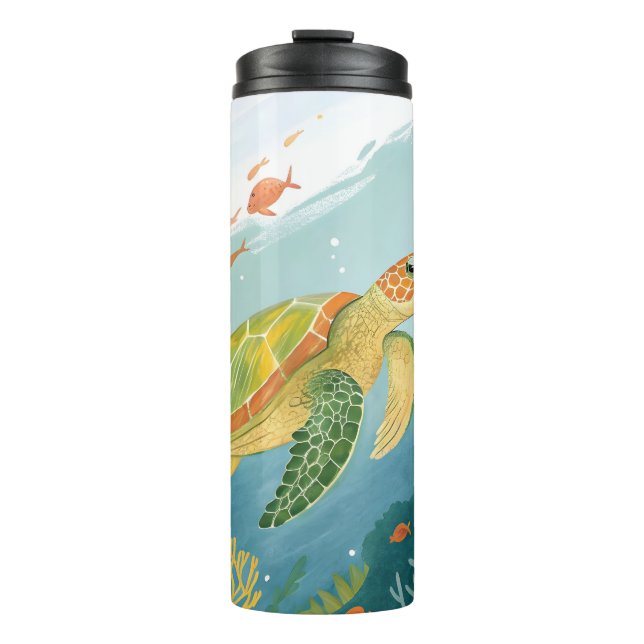 Termo Painting Turtle (Anverso)