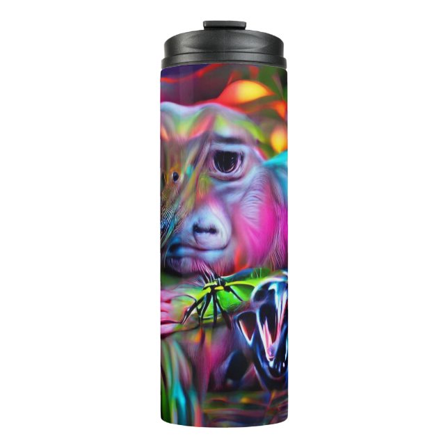 Termo Paisaje de ensueño vivo: Agrizoofobia (Anverso)