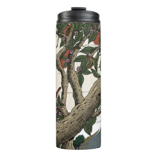 Termo Paisaje del árbol de manzana
