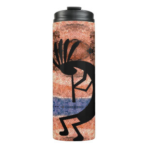 Termo Paisaje del desierto de Kokopelli