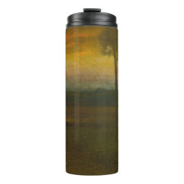 Termo Paisaje nocturno de George Inness (1889)