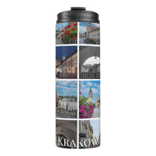 Termo Paisajes del casco antiguo de Cracovia, Polonia