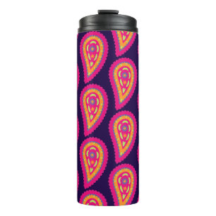 Termo Paisley Colorido