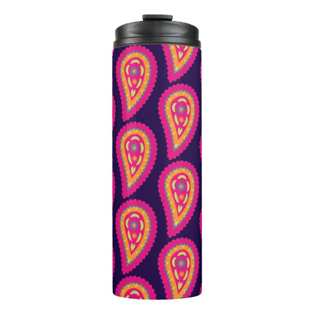 Termo Paisley Colorido (Anverso)
