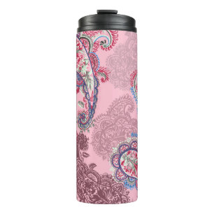 Termo Paisley Pastel, patata tradicional sin costura