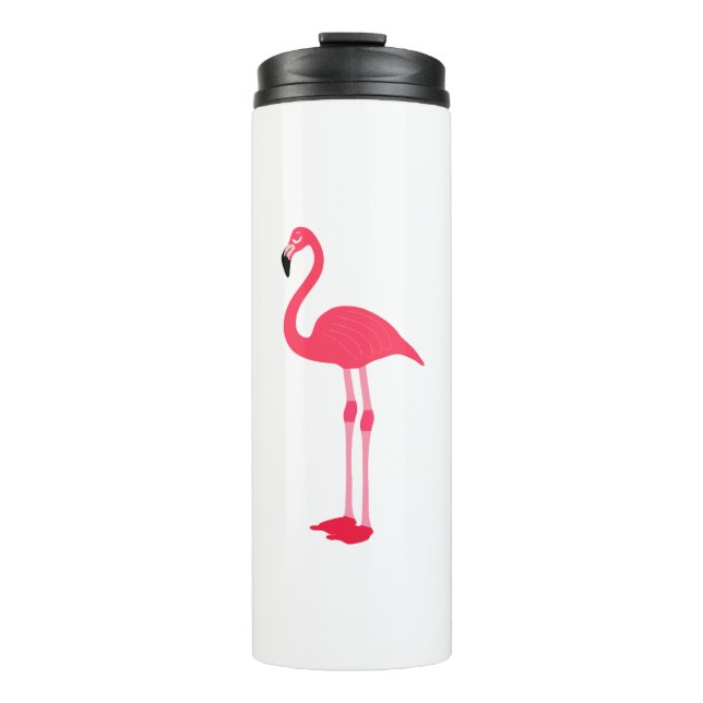 Termo Pájaro Flamingo Rosa-64305 (Anverso)