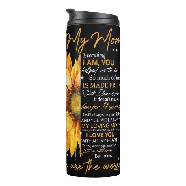 Termo Palabras sentidas de gratitud (Rotado hacia la derecha)