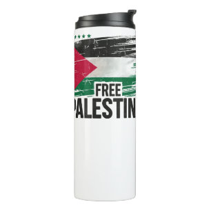 Termo Palestina Libre con Palestina