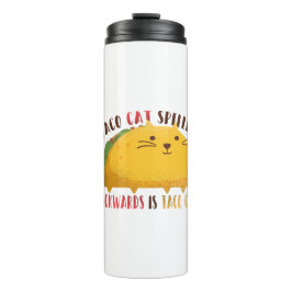 Termo Palindrocromo de gato de Taco