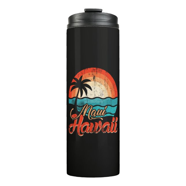 Termo Palmeras Playa Hawaiana (Anverso)