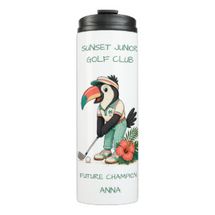 Termo Palo de Golf Junior Personalizado Retro Tucán para