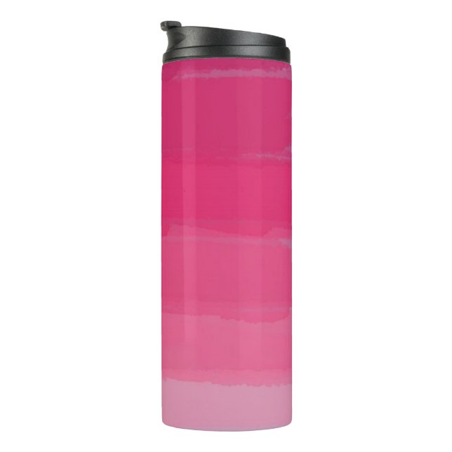 Termo Palo de labios rosa Ombre Tumbler (Rotado hacia la derecha)